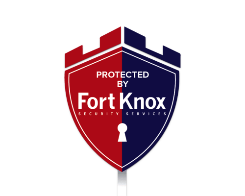 Fort Knox Yard Sign